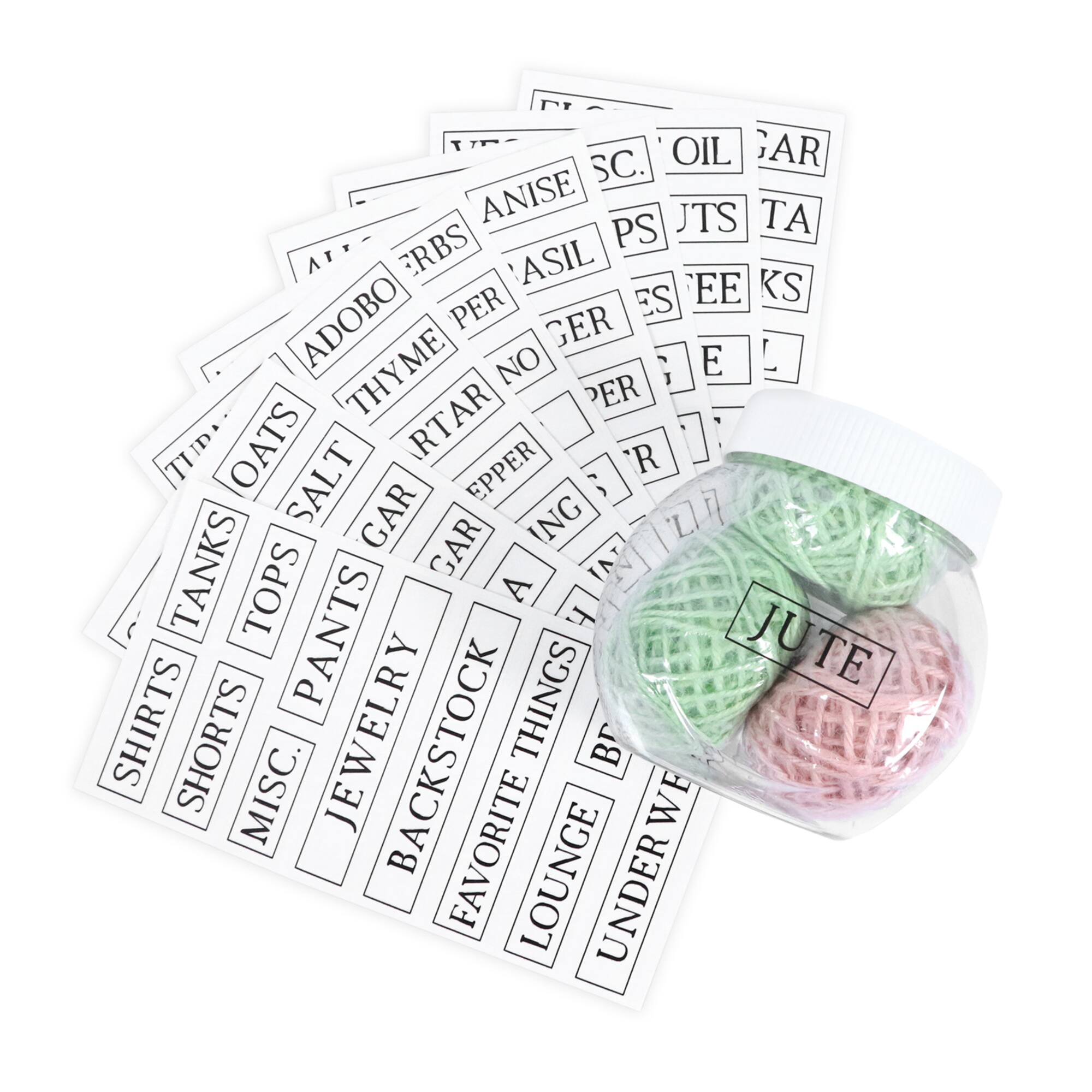 Clear Rectangle Household Label Stickers by Recollections™